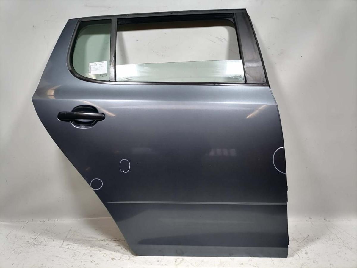 Skoda Fabia 2 original T&uuml;r hinten rechts 9153 Anthracite grey Flie&szlig;heck Bj.2009